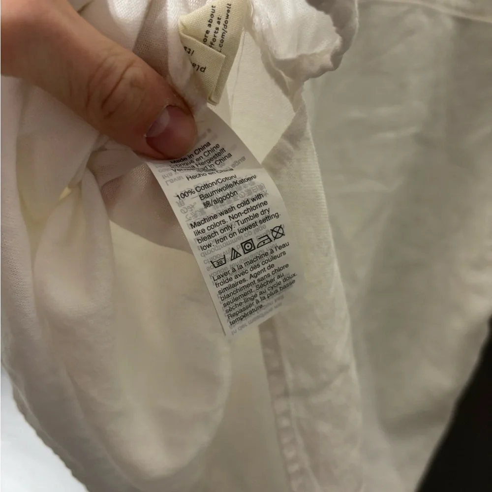 Madewell Bower Popover Shirt Womens Size Small - Picture 5 of 5